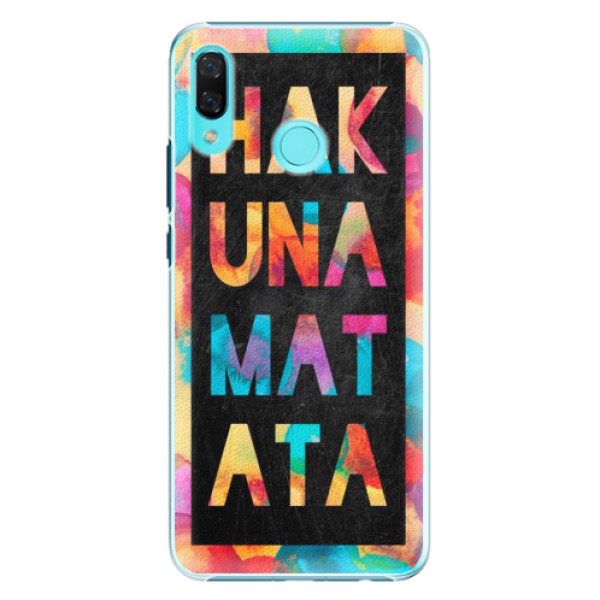Plastové pouzdro iSaprio - Hakuna Matata 01 - Huawei Nova 3