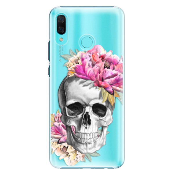 Plastové pouzdro iSaprio - Pretty Skull - Huawei Nova 3