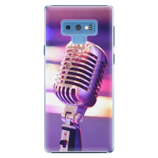 Plastové pouzdro iSaprio - Vintage Microphone - Samsung Galaxy Note 9