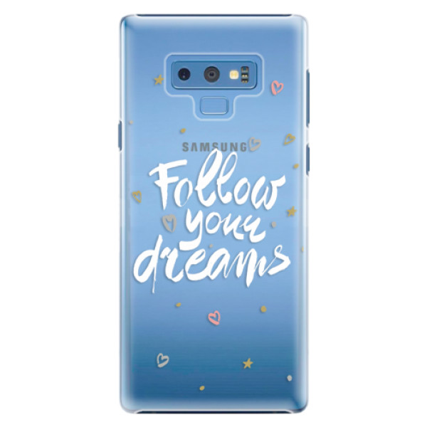 Plastové pouzdro iSaprio - Follow Your Dreams - white - Samsung Galaxy Note 9