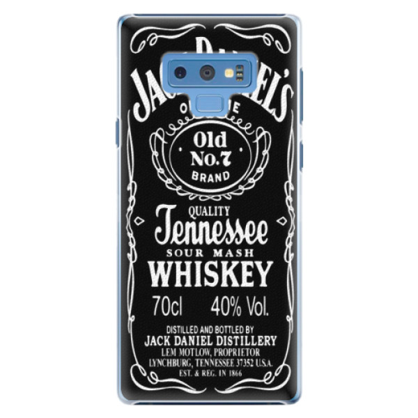 Plastové pouzdro iSaprio - Jack Daniels - Samsung Galaxy Note 9