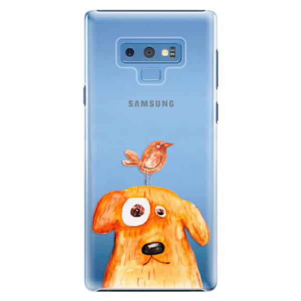 Plastové pouzdro iSaprio - Dog And Bird - Samsung Galaxy Note 9