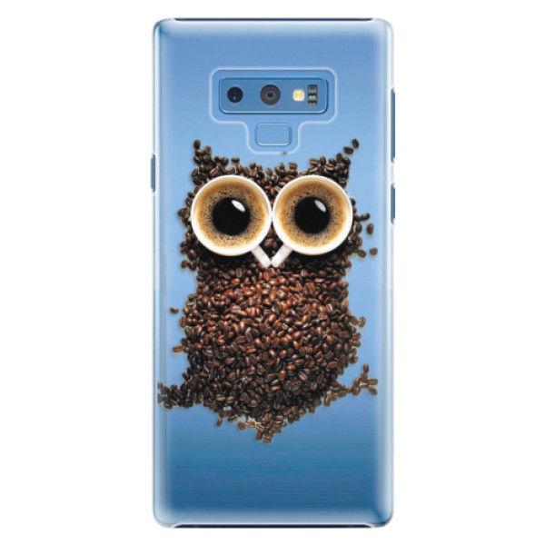 Plastové pouzdro iSaprio - Owl And Coffee - Samsung Galaxy Note 9