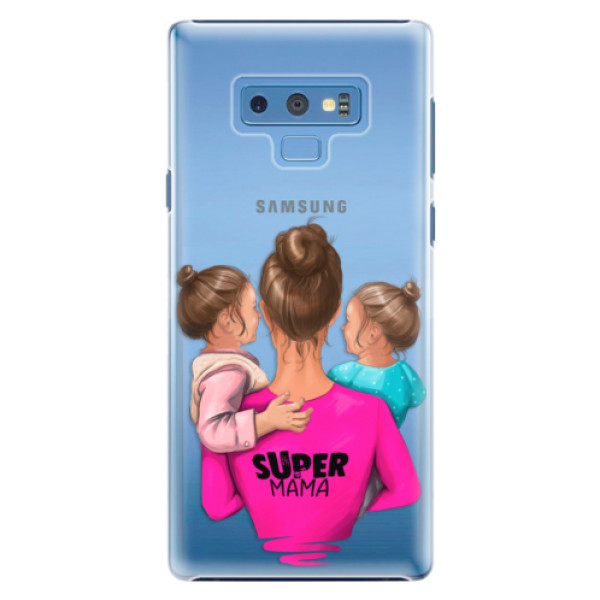 Plastové pouzdro iSaprio - Super Mama - Two Girls - Samsung Galaxy Note 9