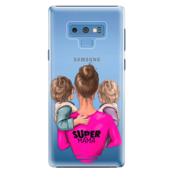 Plastové pouzdro iSaprio - Super Mama - Two Boys - Samsung Galaxy Note 9