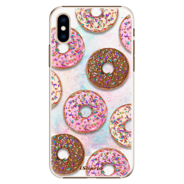 Plastové pouzdro iSaprio - Donuts 11 - iPhone XS