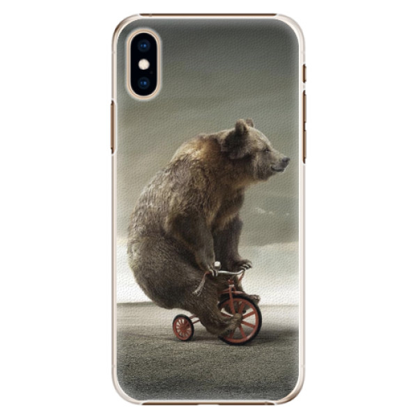 Plastové pouzdro iSaprio - Bear 01 - iPhone XS
