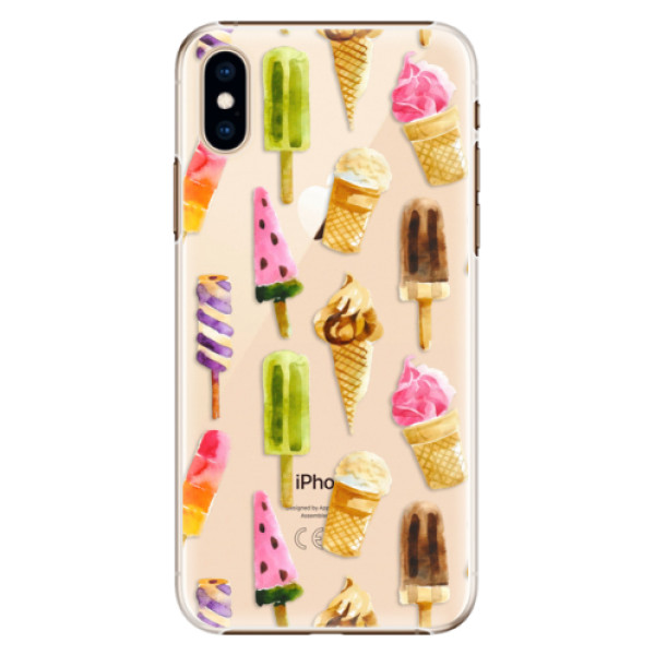 Plastové pouzdro iSaprio - Ice Cream - iPhone XS