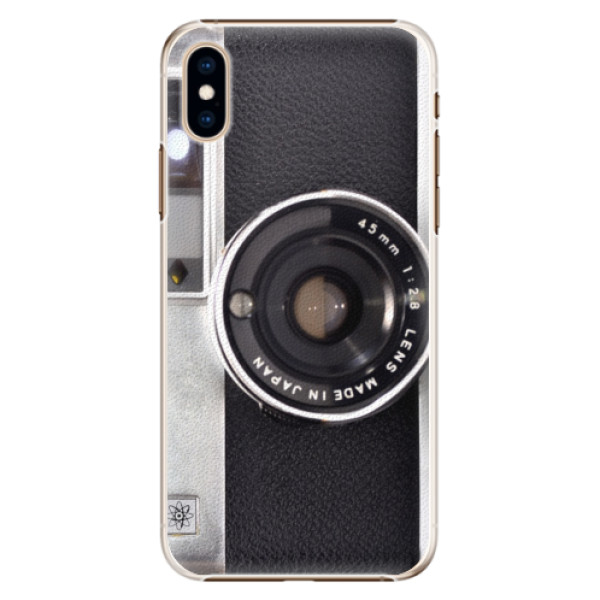 Plastové pouzdro iSaprio - Vintage Camera 01 - iPhone XS
