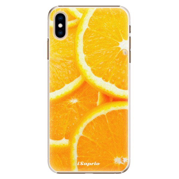 Plastové pouzdro iSaprio - Orange 10 - iPhone XS Max