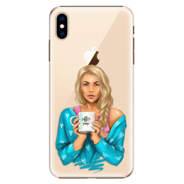 Plastové pouzdro iSaprio - Coffe Now - Blond - iPhone XS Max