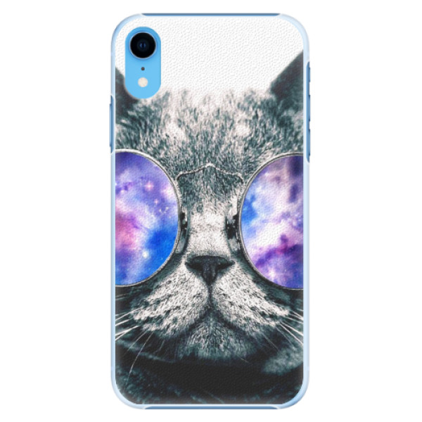 Plastové pouzdro iSaprio - Galaxy Cat - iPhone XR