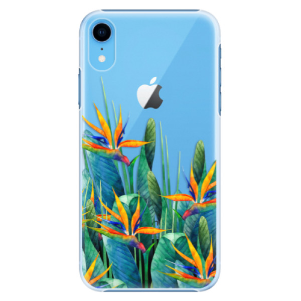 Plastové pouzdro iSaprio - Exotic Flowers - iPhone XR