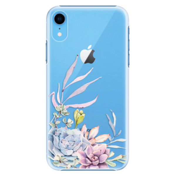 Plastové pouzdro iSaprio - Succulent 01 - iPhone XR