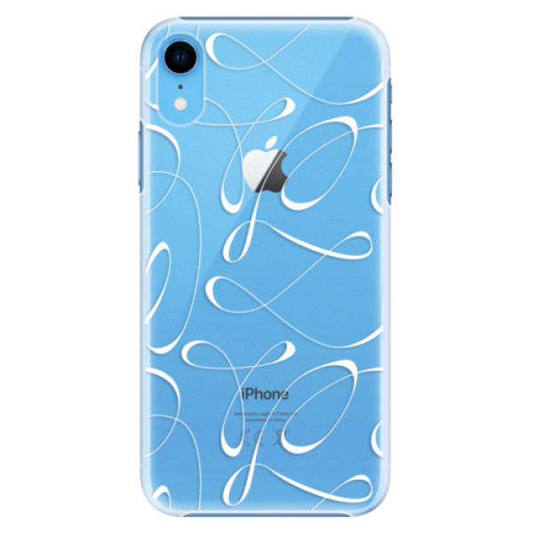 Plastové pouzdro iSaprio - Fancy - white - iPhone XR