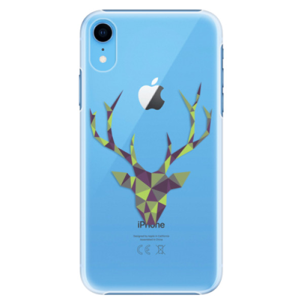 Plastové pouzdro iSaprio - Deer Green - iPhone XR