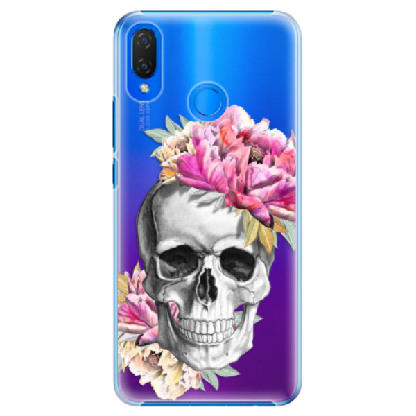 Plastové pouzdro iSaprio - Pretty Skull - Huawei Nova 3i