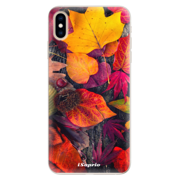 Silikonové pouzdro iSaprio - Autumn Leaves 03 - iPhone XS Max