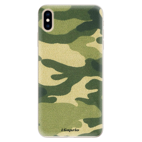 Silikonové pouzdro iSaprio - Green Camuflage 01 - iPhone XS Max