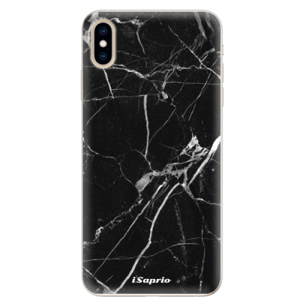 Silikonové pouzdro iSaprio - Black Marble 18 - iPhone XS Max