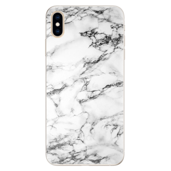 Silikonové pouzdro iSaprio - White Marble 01 - iPhone XS Max
