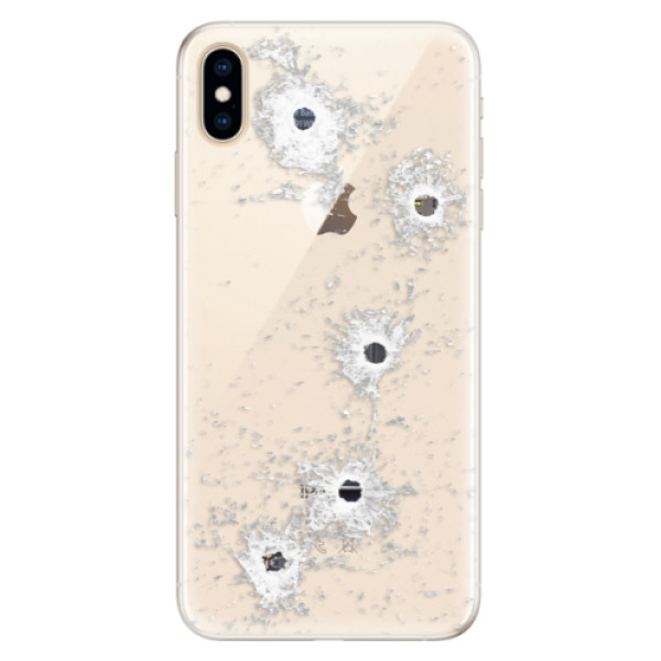 Silikonové pouzdro iSaprio - Gunshots - iPhone XS Max