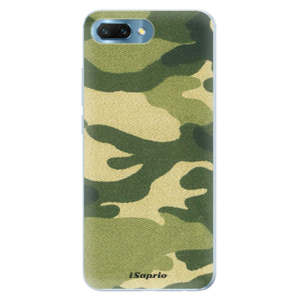 Silikonové pouzdro iSaprio - Green Camuflage 01 - Huawei Honor 10