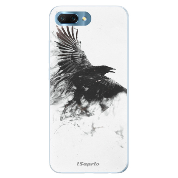 Silikonové pouzdro iSaprio - Dark Bird 01 - Huawei Honor 10
