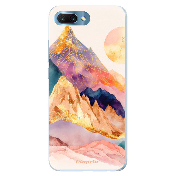 Silikonové pouzdro iSaprio - Abstract Mountains - Huawei Honor 10