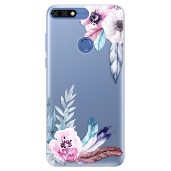 Silikonové pouzdro iSaprio - Flower Pattern 04 - Huawei Honor 7C