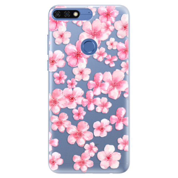 Silikonové pouzdro iSaprio - Flower Pattern 05 - Huawei Honor 7C