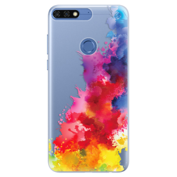 Silikonové pouzdro iSaprio - Color Splash 01 - Huawei Honor 7C