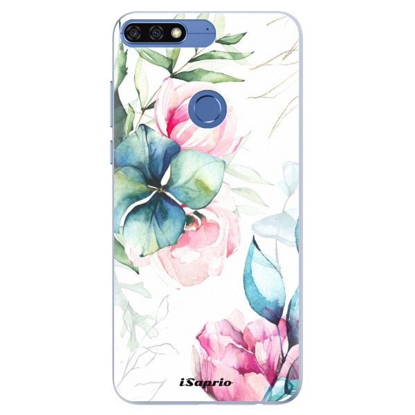 Silikonové pouzdro iSaprio - Flower Art 01 - Huawei Honor 7C