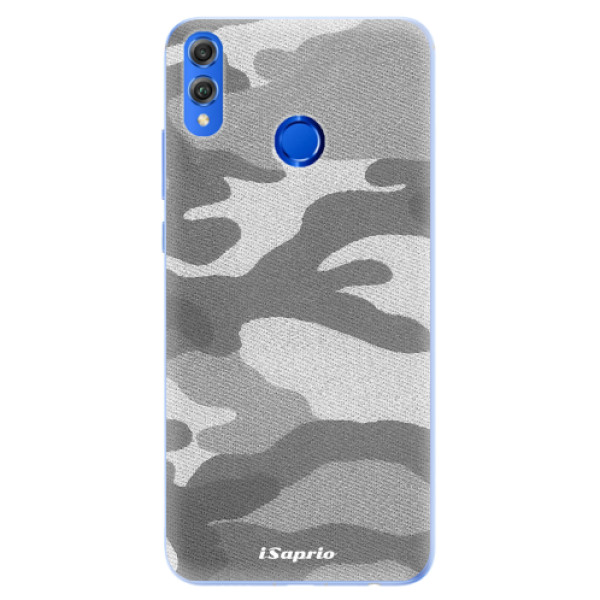 Silikonové pouzdro iSaprio - Gray Camuflage 02 - Huawei Honor 8X