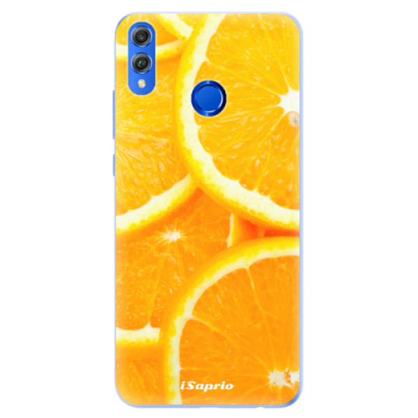Silikonové pouzdro iSaprio - Orange 10 - Huawei Honor 8X