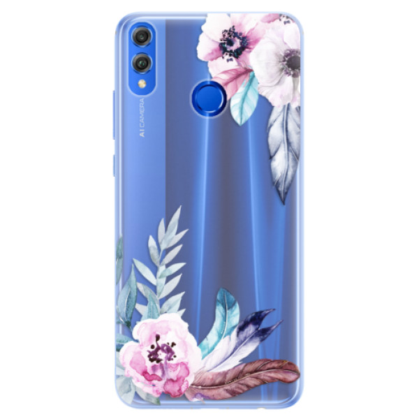 Silikonové pouzdro iSaprio - Flower Pattern 04 - Huawei Honor 8X