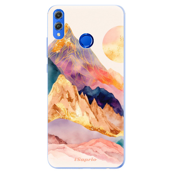 Silikonové pouzdro iSaprio - Abstract Mountains - Huawei Honor 8X