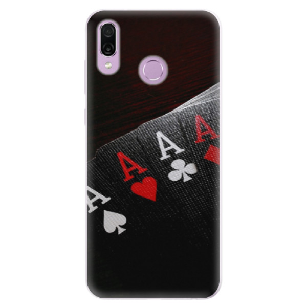 Silikonové pouzdro iSaprio - Poker - Huawei Honor Play