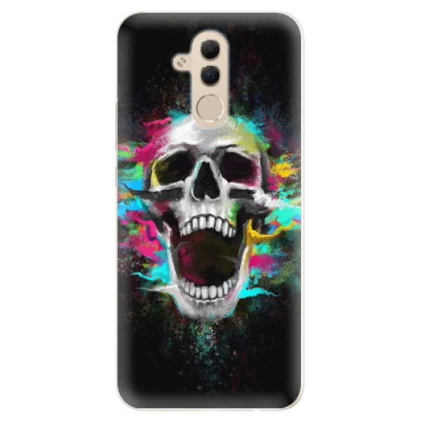 Silikonové pouzdro iSaprio - Skull in Colors - Huawei Mate 20 Lite
