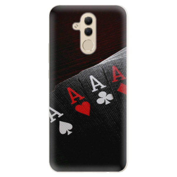 Silikonové pouzdro iSaprio - Poker - Huawei Mate 20 Lite
