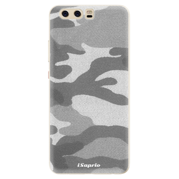 Silikonové pouzdro iSaprio - Gray Camuflage 02 - Huawei P10