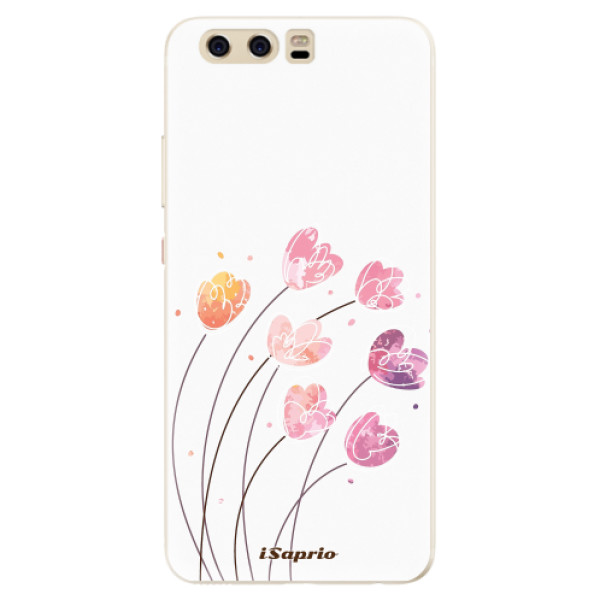 Silikonové pouzdro iSaprio - Flowers 14 - Huawei P10