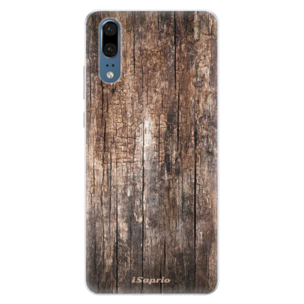 Silikonové pouzdro iSaprio - Wood 11 - Huawei P20