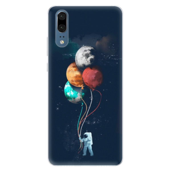 Silikonové pouzdro iSaprio - Balloons 02 - Huawei P20