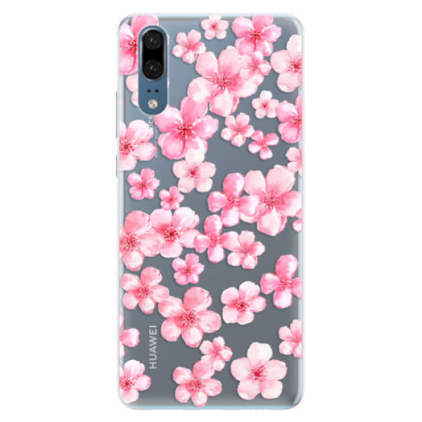 Silikonové pouzdro iSaprio - Flower Pattern 05 - Huawei P20