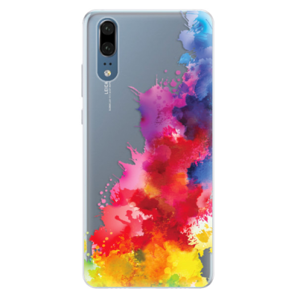 Silikonové pouzdro iSaprio - Color Splash 01 - Huawei P20