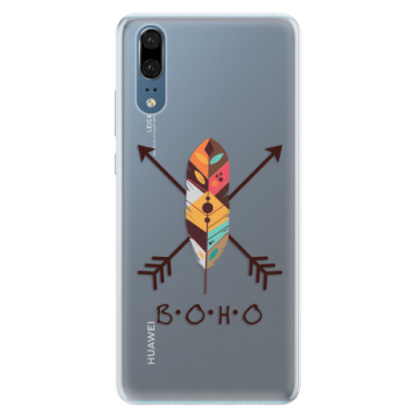 Silikonové pouzdro iSaprio - BOHO - Huawei P20