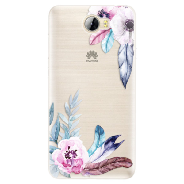 Silikonové pouzdro iSaprio - Flower Pattern 04 - Huawei Y5 II / Y6 II Compact