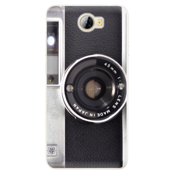 Silikonové pouzdro iSaprio - Vintage Camera 01 - Huawei Y5 II / Y6 II Compact