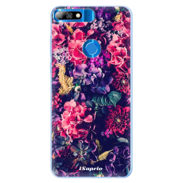 Silikonové pouzdro iSaprio - Flowers 10 - Huawei Y7 Prime 2018